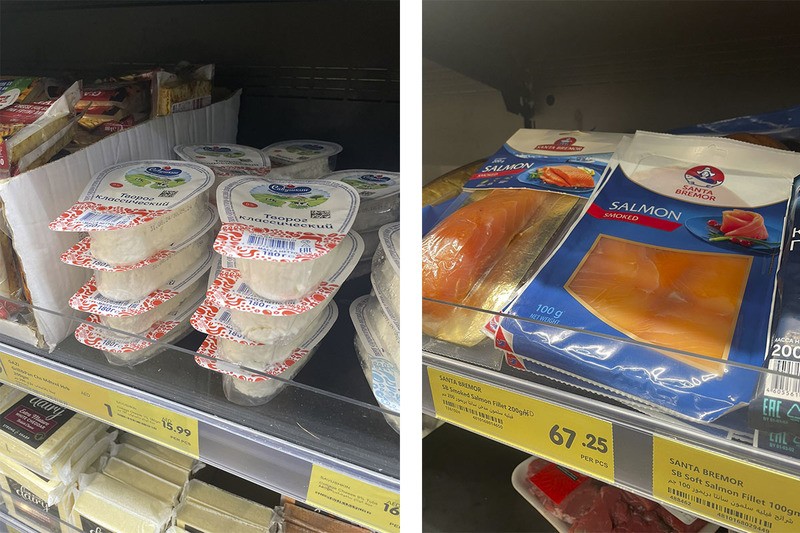 Блогер показал, сколько стоит белорусская молочка и рыба в Дубае. Цены вас удивят