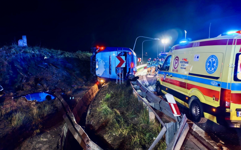 Жесткое ДТП в Польше: автобус с пассажирами перевернулся! Есть ли белорусы среди пострадавших?